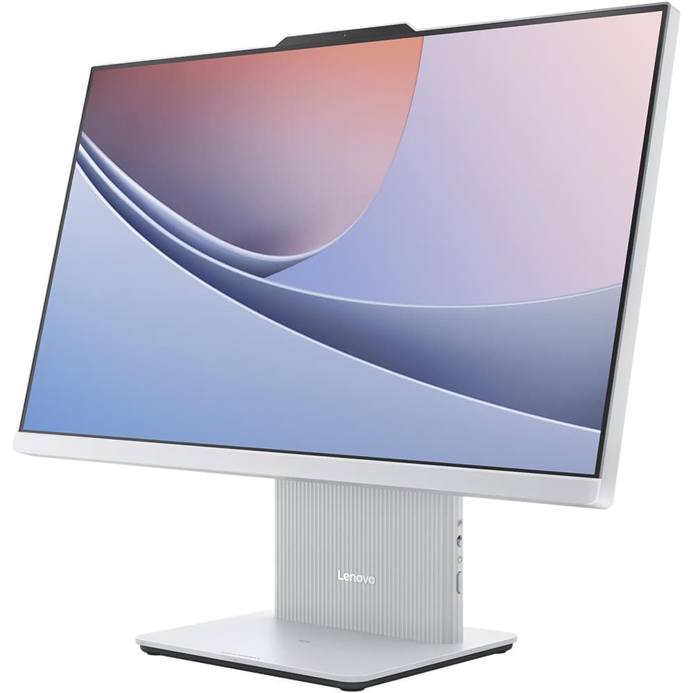 Sistem All in One LENOVO IdeaCentre AIO 24ILL11, Intel Core Ultra 5 226V pana la 4.5 GHz, 23.8" Full HD, 16GB, SSD 512GB, Intel Arc 130V, Free DOS, Cloud Grey