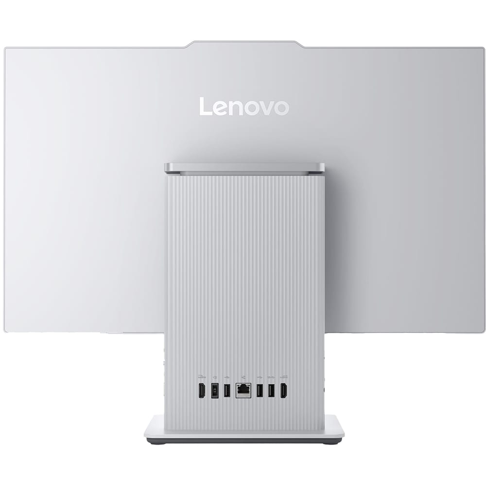Sistem All in One LENOVO IdeaCentre AIO 24ILL11, Intel Core Ultra 5 226V pana la 4.5 GHz, 23.8" Full HD, 16GB, SSD 512GB, Intel Arc 130V, Free DOS, Cloud Grey