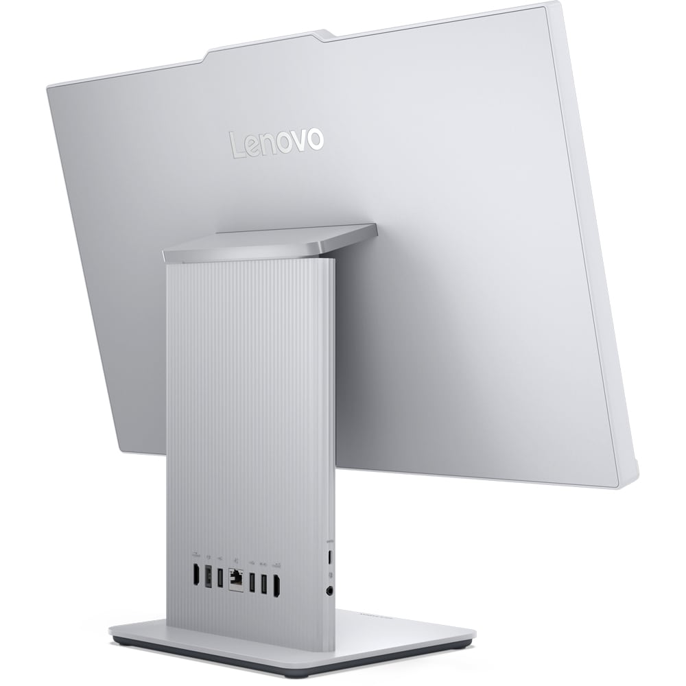 Sistem PC All in One LENOVO IdeaCentre AIO 24IRH9, Intel Core i7-13620H pana la 4.9GHz, 23.8" Full HD Touch, 16GB, SSD 1TB, Intel UHD Graphics, Free DOS, Cloud Grey