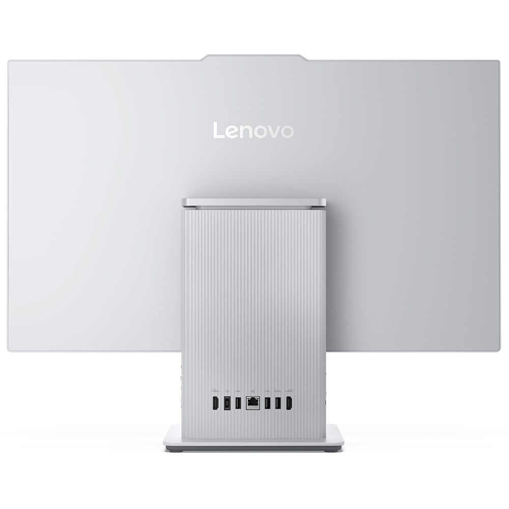 Sistem All in One LENOVO IdeaCentre AIO 27ARR9, AMD Ryzen 7 7735HS pana la 4.7GHz, 27" Full HD, 16GB, SSD 1TB, AMD Radeon 680M Graphics, Free DOS, gri
