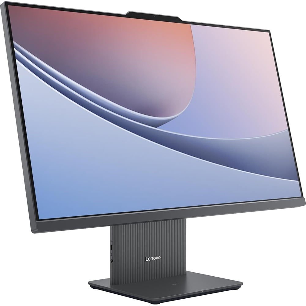 Sistem All in One LENOVO IdeaCentre AIO 27ILL11, Intel Core Ultra 7 256V pana la 4.8 GHz, 27" Full HD, 16GB, SSD 512GB, Intel Arc 140V, Free DOS, Luna Grey
