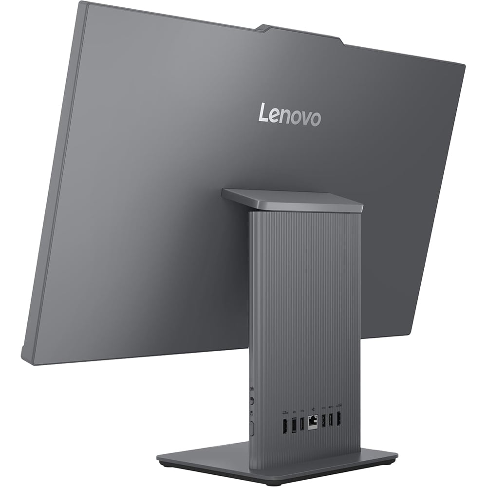 Sistem All in One LENOVO IdeaCentre AIO 27ILL11, Intel Core Ultra 7 256V pana la 4.8 GHz, 27" Full HD, 16GB, SSD 512GB, Intel Arc 140V, Free DOS, Luna Grey