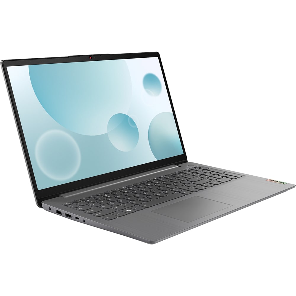 Laptop LENOVO IdeaPad 1 15IGL7, Intel Pentium Silver N5030 pana la 3.1GHz, 15.6" HD, 8GB, SSD 256GB, Intel UHD Graphics, Free DOS, gri