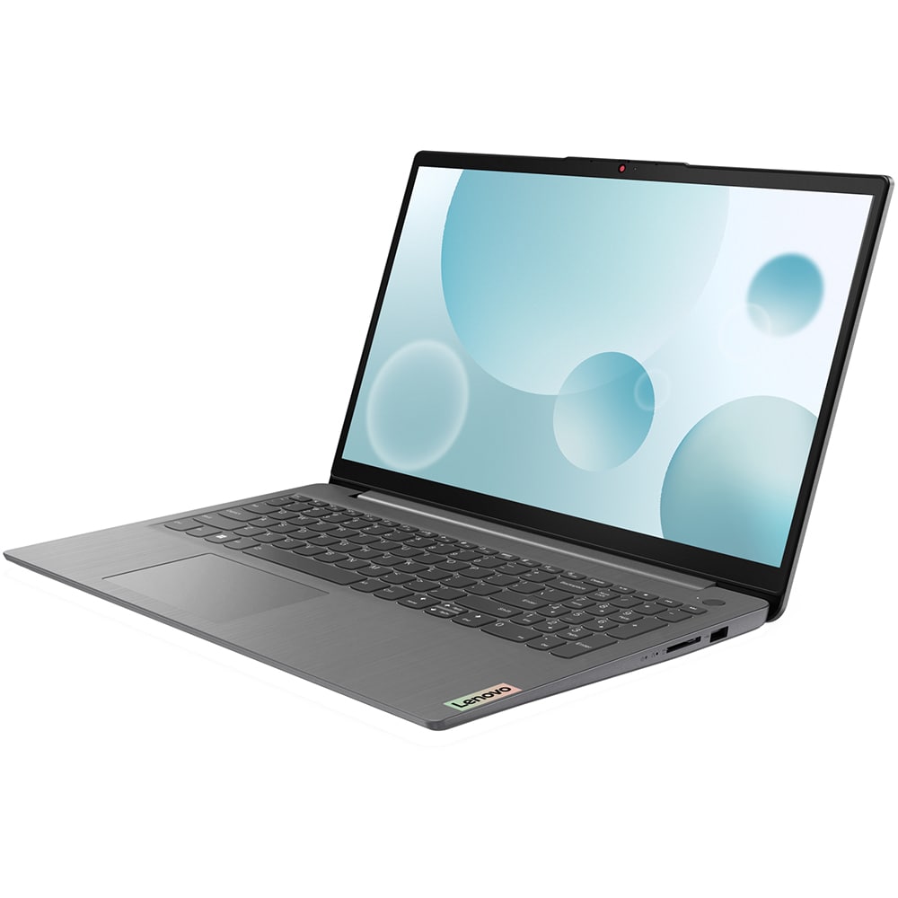 Laptop LENOVO IdeaPad 1 15IGL7, Intel Pentium Silver N5030 pana la 3.1GHz, 15.6" HD, 8GB, SSD 256GB, Intel UHD Graphics, Free DOS, gri