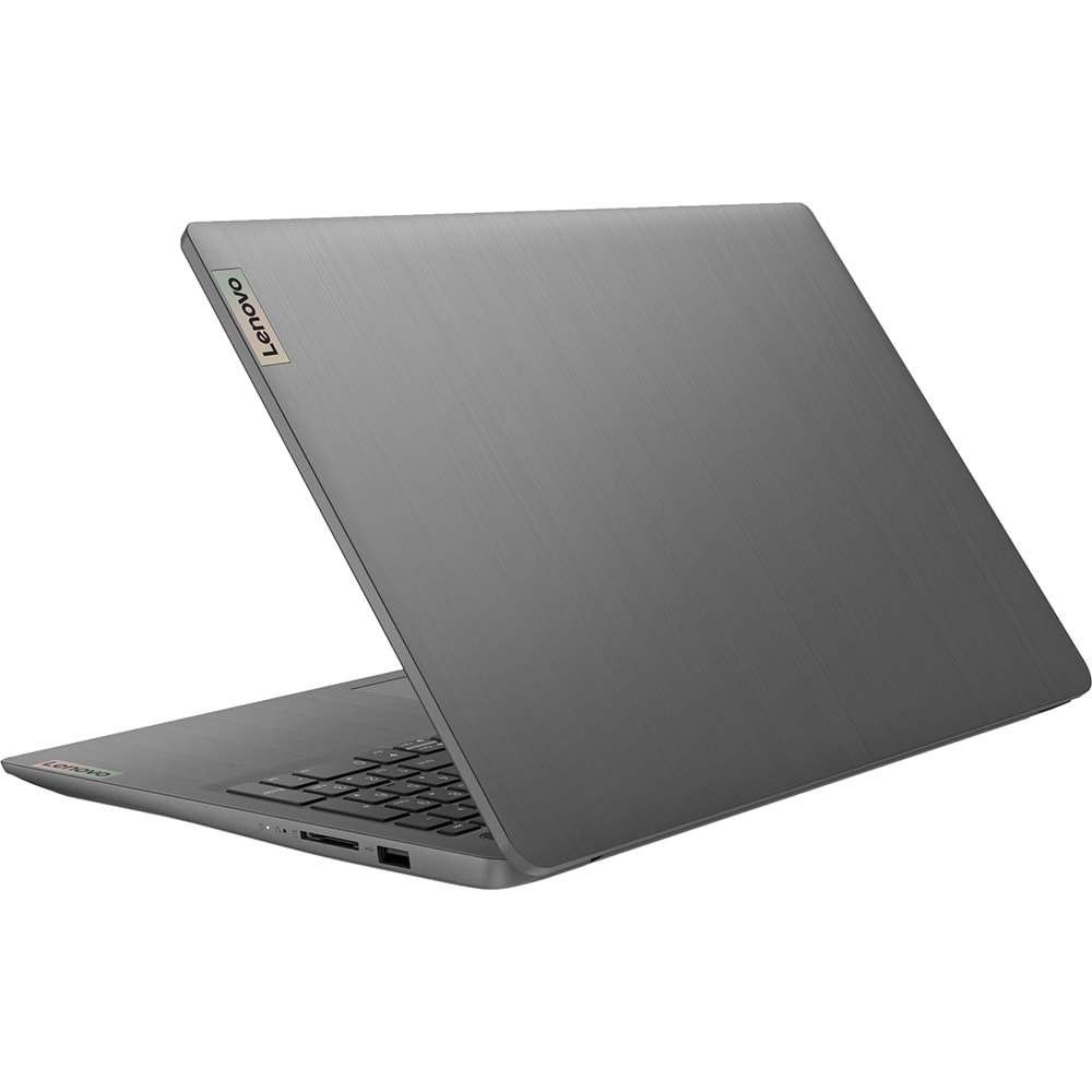 Laptop LENOVO IdeaPad 1 15IGL7, Intel Pentium Silver N5030 pana la 3.1GHz, 15.6" HD, 8GB, SSD 256GB, Intel UHD Graphics, Free DOS, gri