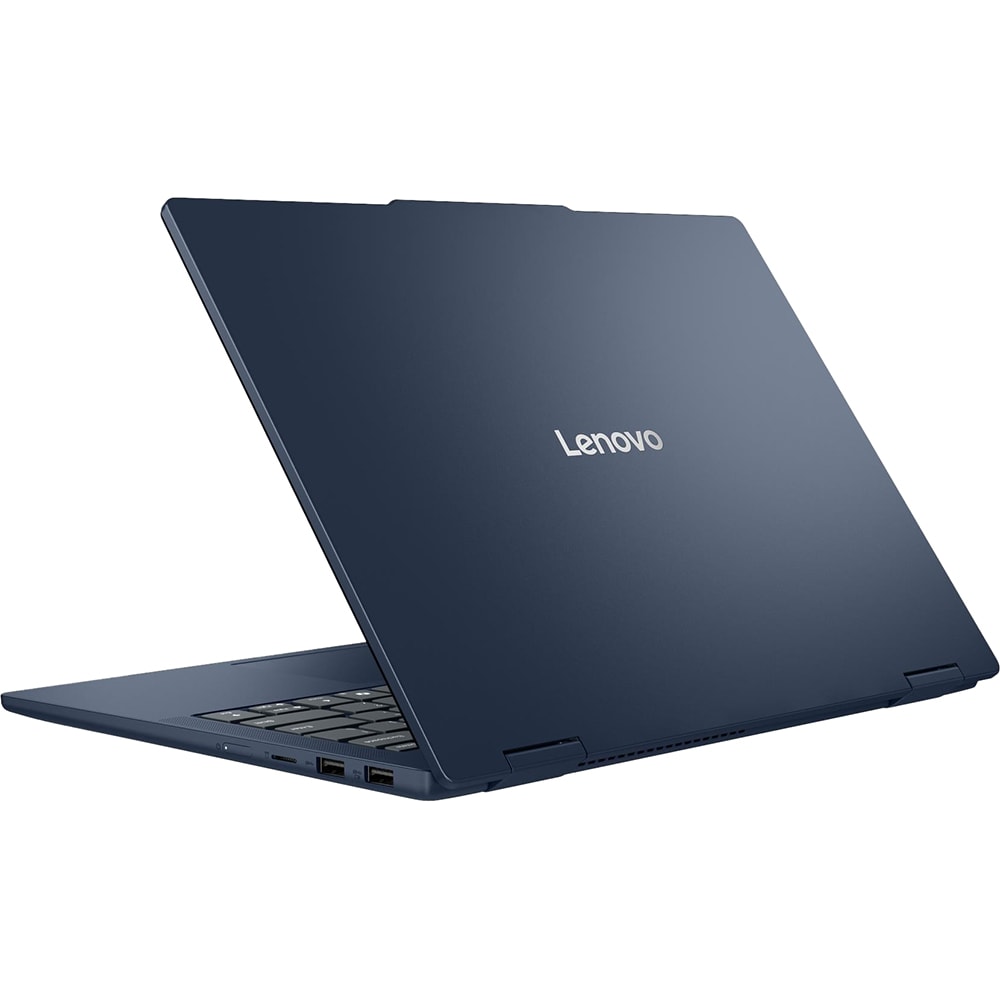 Laptop 2 in 1 LENOVO IdeaPad 5 14AKP10, AMD Ryzen AI 5 330 pana la 5GHz, 14" WUXGA, 8GB, 512GB, AMD Radeon 820M Graphics, Windows 11 Home, Cosmic Blue