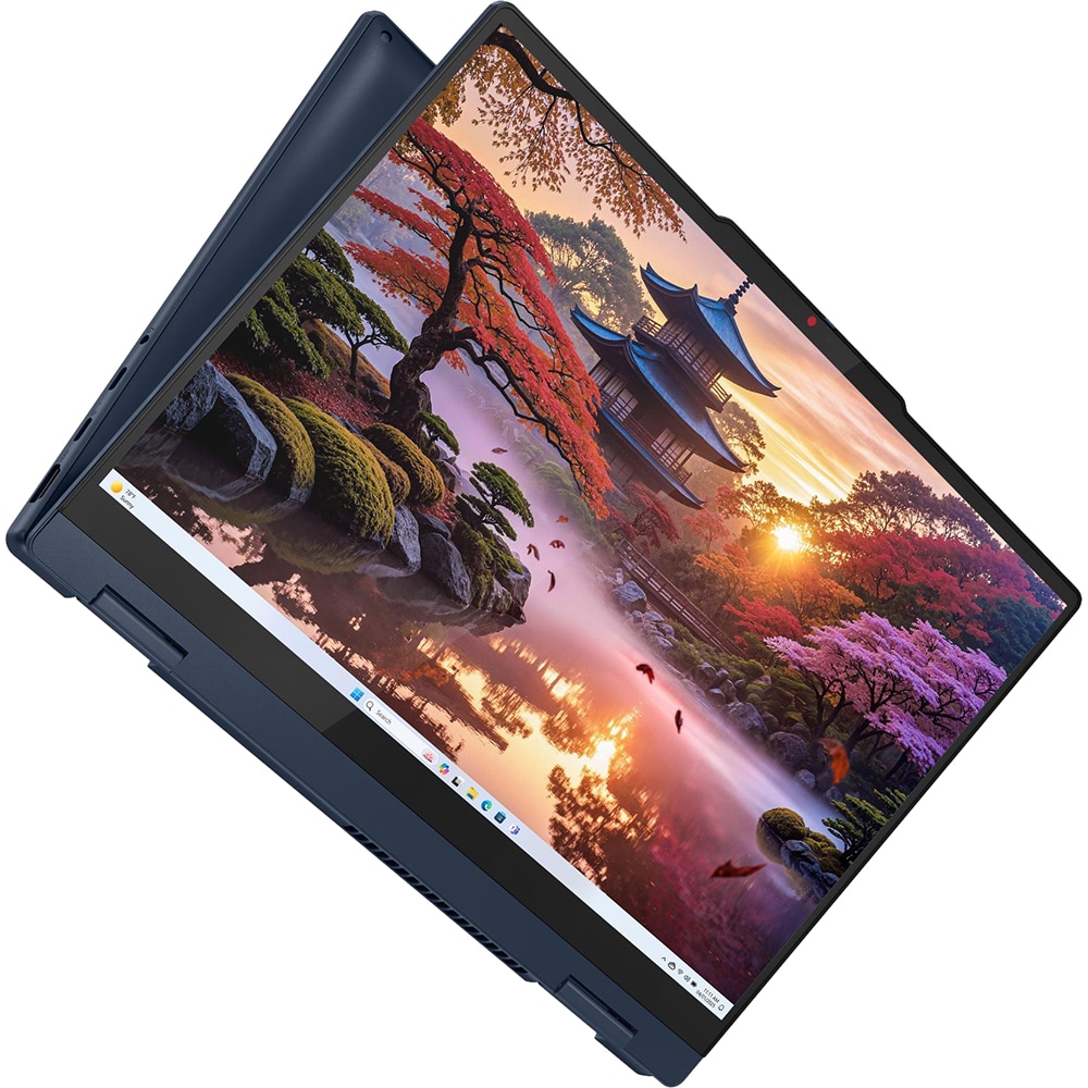 Laptop 2 in 1 LENOVO IdeaPad 5 14AKP10, AMD Ryzen AI 5 330 pana la 5GHz, 14" WUXGA, 8GB, 512GB, AMD Radeon 820M Graphics, Windows 11 Home, Cosmic Blue