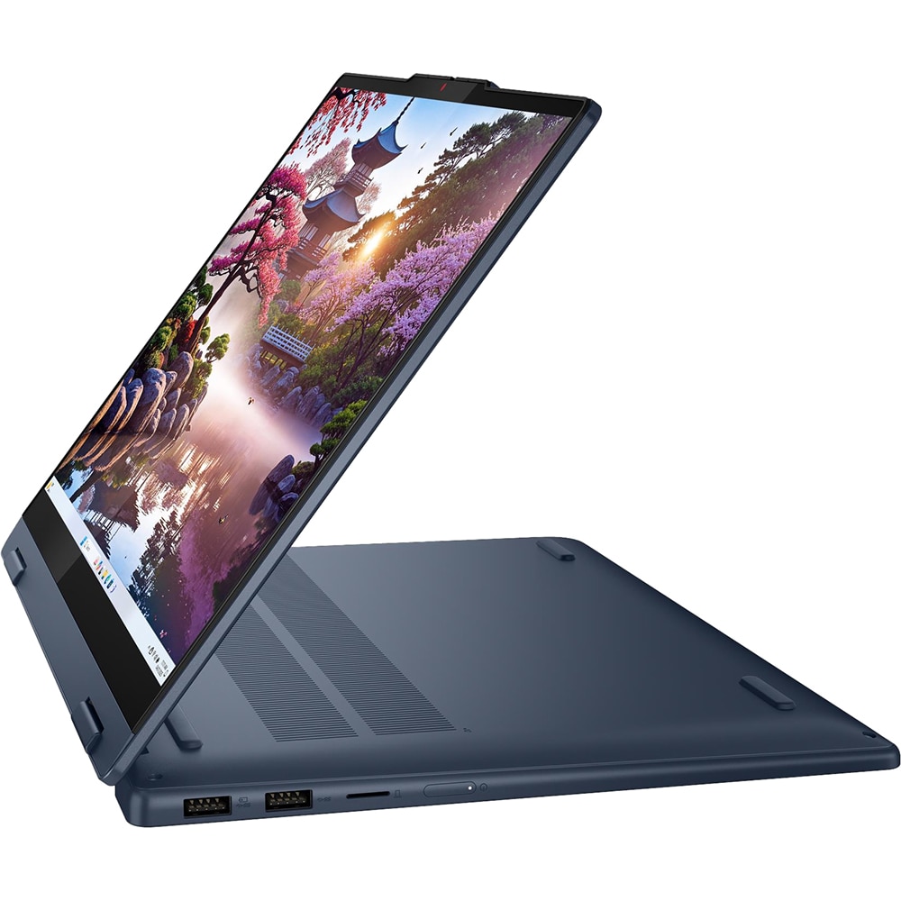 Laptop 2 in 1 LENOVO IdeaPad 5 14AKP10, AMD Ryzen AI 5 330 pana la 5GHz, 14" WUXGA, 8GB, 512GB, AMD Radeon 820M Graphics, Windows 11 Home, Cosmic Blue