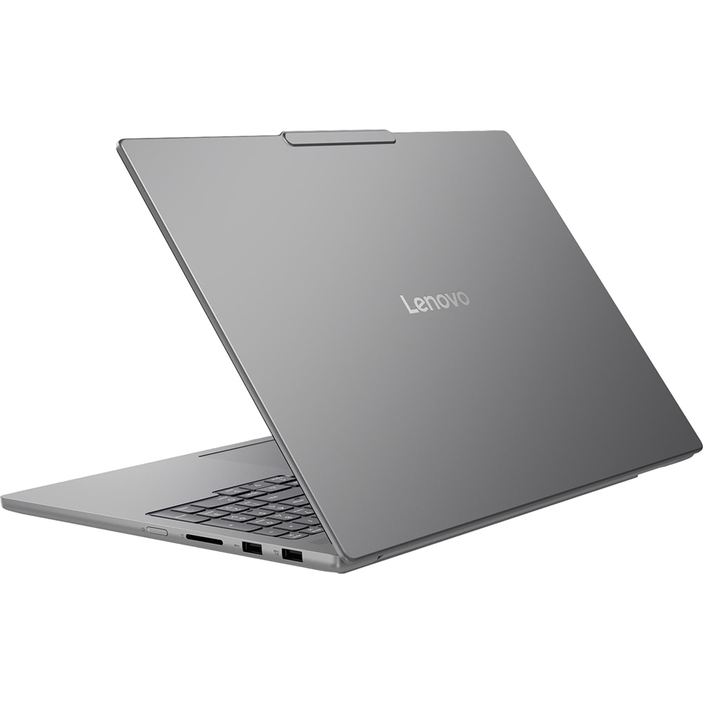 Laptop LENOVO IdeaPad Pro 5 16IPH11, Intel Core Ultra 9 386H pana la 4.9GHz, 16" 2.8K, 32GB, 1TB, NVIDIA GeForce RTX 5060 8GB, Free DOS, Luna Grey