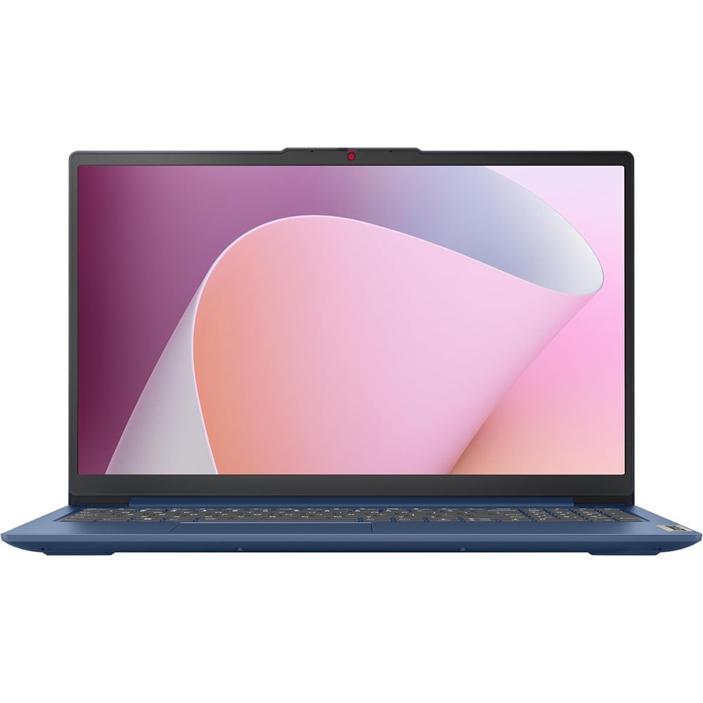 Laptop LENOVO IdeaPad Slim 3 15AMN8, AMD Ryzen 5 40 pana la 4.3GHz, 15.6" Full HD, 8GB, 512GB, AMD Radeon 610M, FreeDOS, Abyss Blue