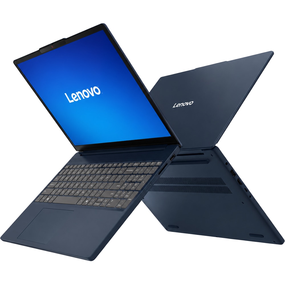 Laptop LENOVO IdeaPad Slim 3 15IRH10, Intel Core i5-13420H pana la 4.6GHz, 15.3" WUXGA, 16GB, SSD 512GB, Intel UHD Graphics, Free DOS, Cosmic Blue
