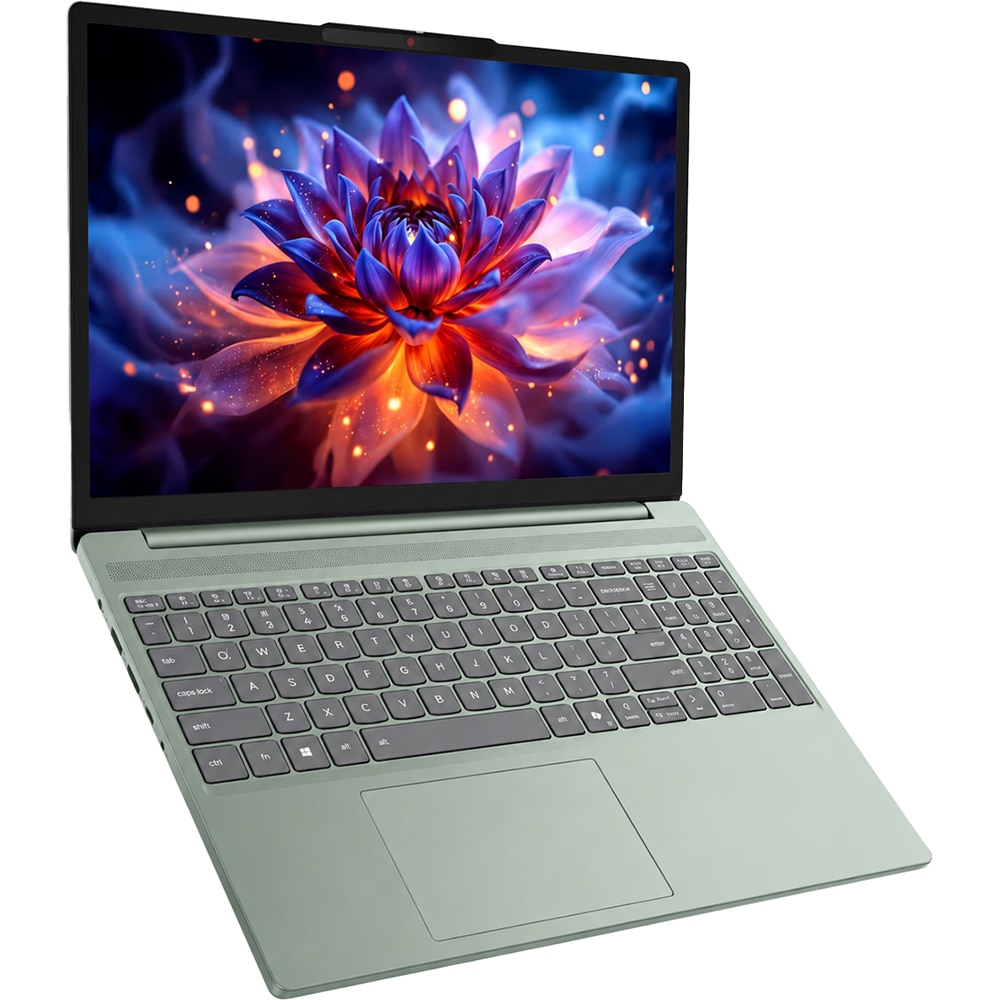 Laptop LENOVO IdeaPad Slim 3 15IWC11, Intel Core 3 304 pana la 4.3GHz, 15.3" WUXGA, 8GB, 256GB, Intel Graphics, Windows 11 Home, Breeze Moss