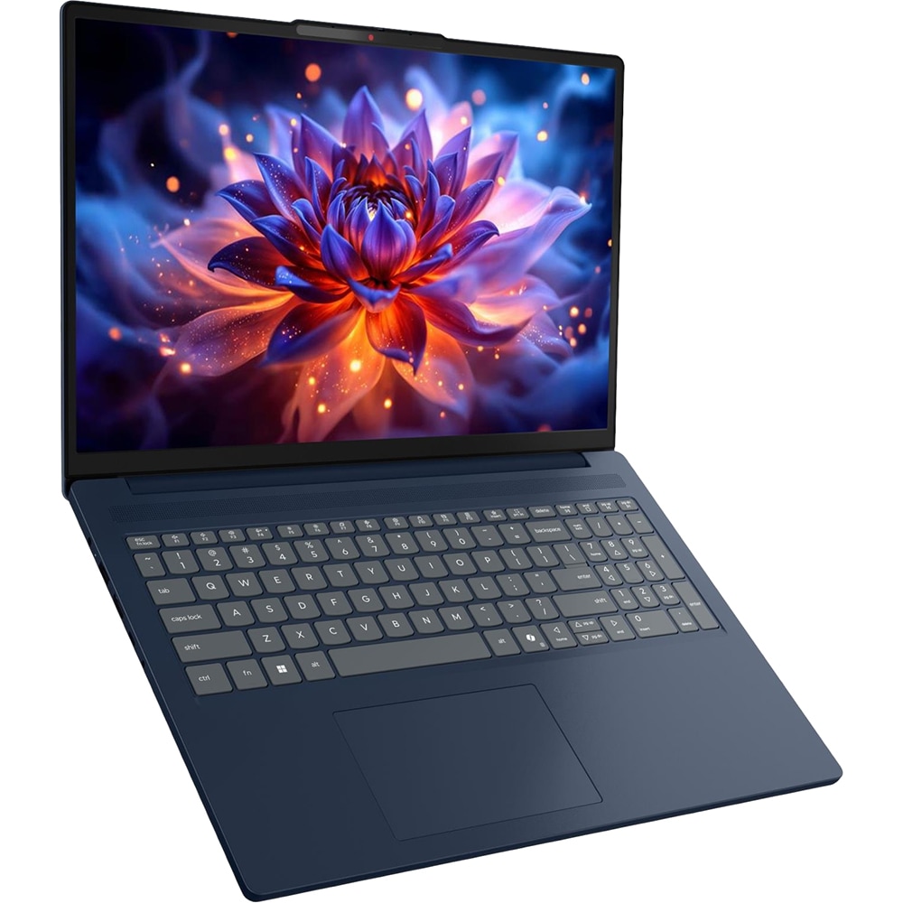 Laptop LENOVO IdeaPad Slim 3 16IWC11, Intel Core 5 320 pana la 4.6GHz, 16" WUXGA, 16GB, SSD 512GB, Intel Graphics, Free Dos, Cosmic Blue