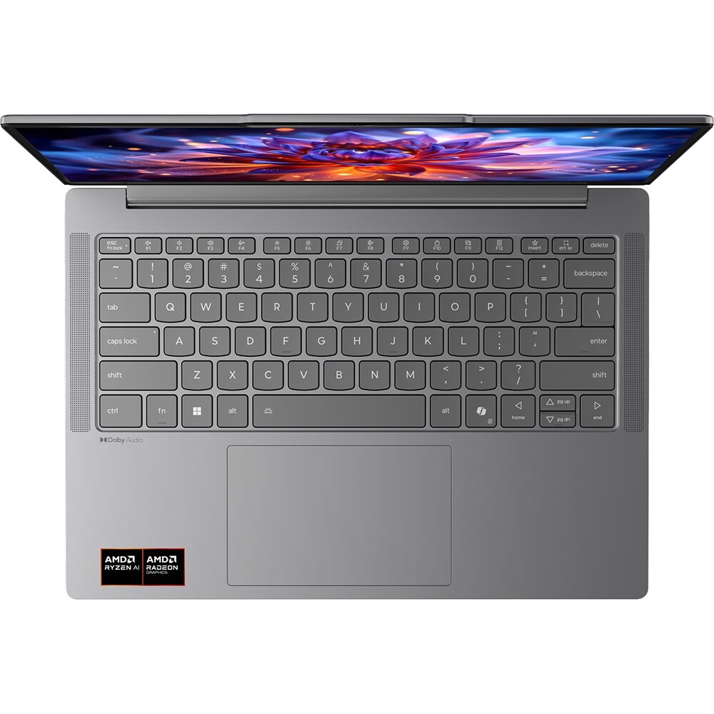 Laptop LENOVO IdeaPad Slim 5 14AGP11, AMD Ryzen AI 7 450 pana la 5.1GHz, 14" 2.8K  OLED, 32GB, SSD 1TB, AMD Radeon 860M Graphics, FreeDos, Luna Grey