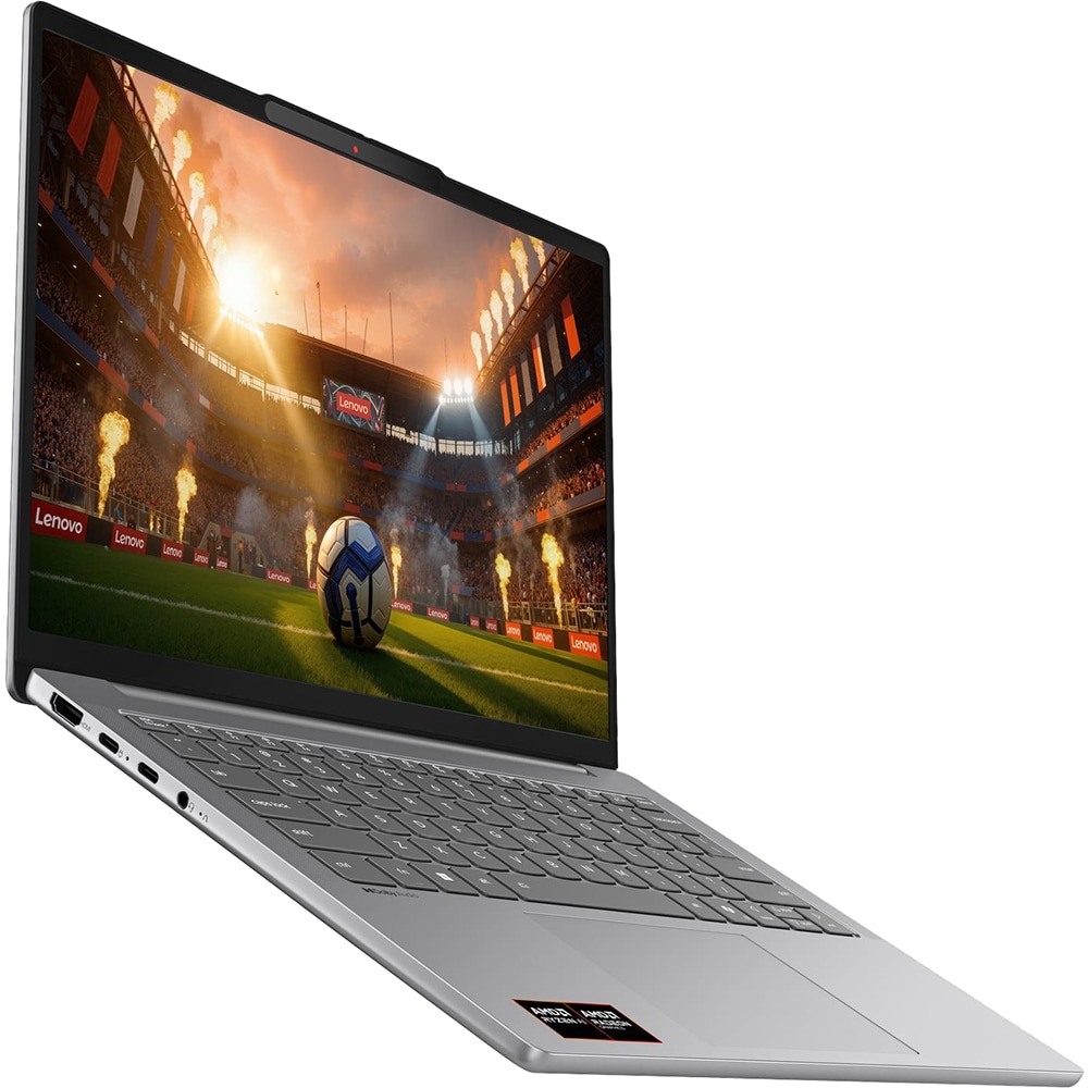 Laptop LENOVO IdeaPad Slim 5 14AGP11, AMD Ryzen AI 7 450 pana la 5.1GHz, 14" 2.8K  OLED, 32GB, SSD 1TB, AMD Radeon 860M Graphics, FreeDos, Luna Grey