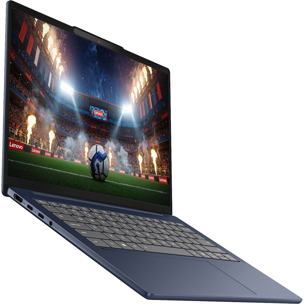 Laptop LENOVO IdeaPad Slim 5 14IPH11, Intel Core Ultra 7 355 pana la 4.7GHz, 14" WUXGA OLED, 32GB, SSD 1TB, Intel Graphics, FreeDos, Cosmic Blue
