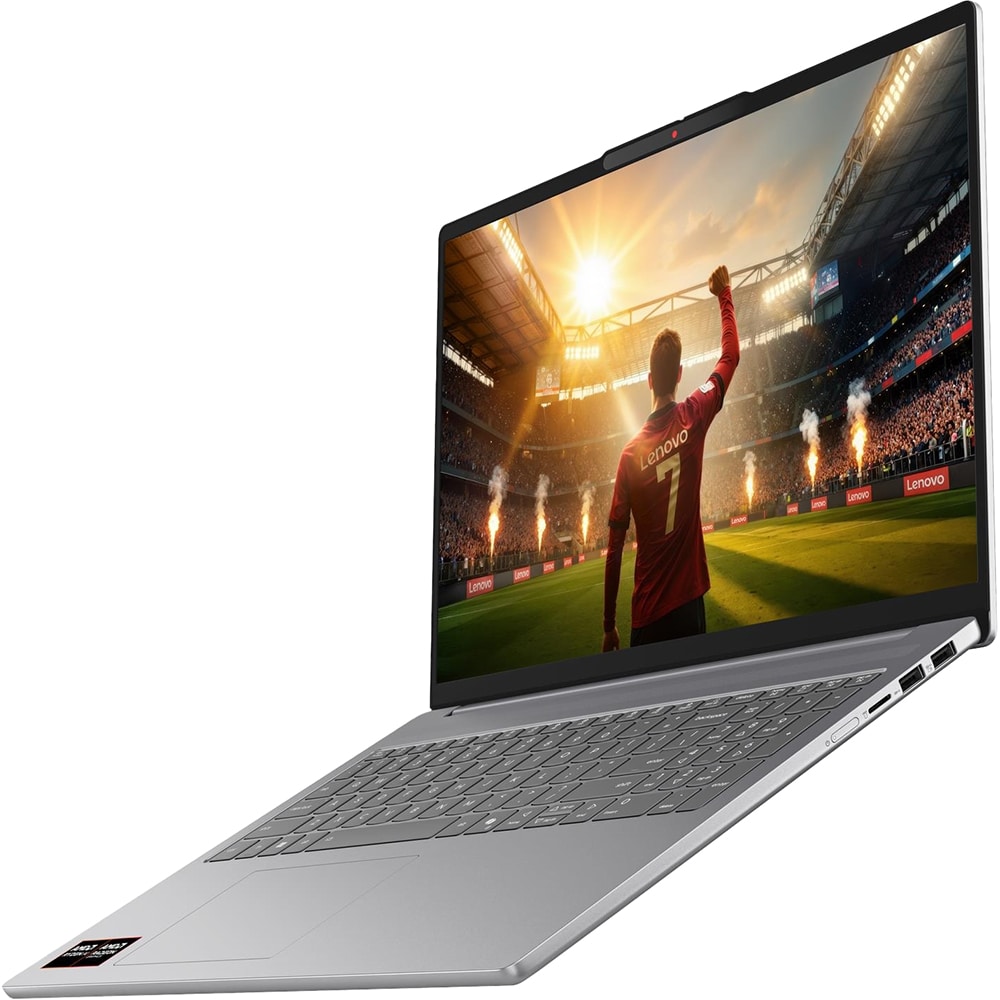 Laptop LENOVO IdeaPad Slim 5 16AGP11, AMD Ryzen AI 7 450 pana la 5.1GHz, 16" 2.8K OLED, 32GB, SSD 1TB, AMD Radeon 860M Graphics, FreeDos, Luna Grey