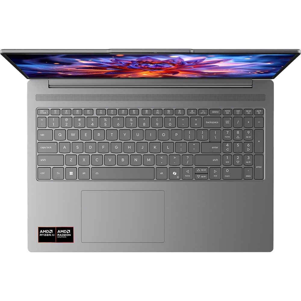 Laptop LENOVO IdeaPad Slim 5 16AGP11, AMD Ryzen AI 7 450 pana la 5.1GHz, 16" 2.8K OLED, 32GB, SSD 1TB, AMD Radeon 860M Graphics, FreeDos, Luna Grey