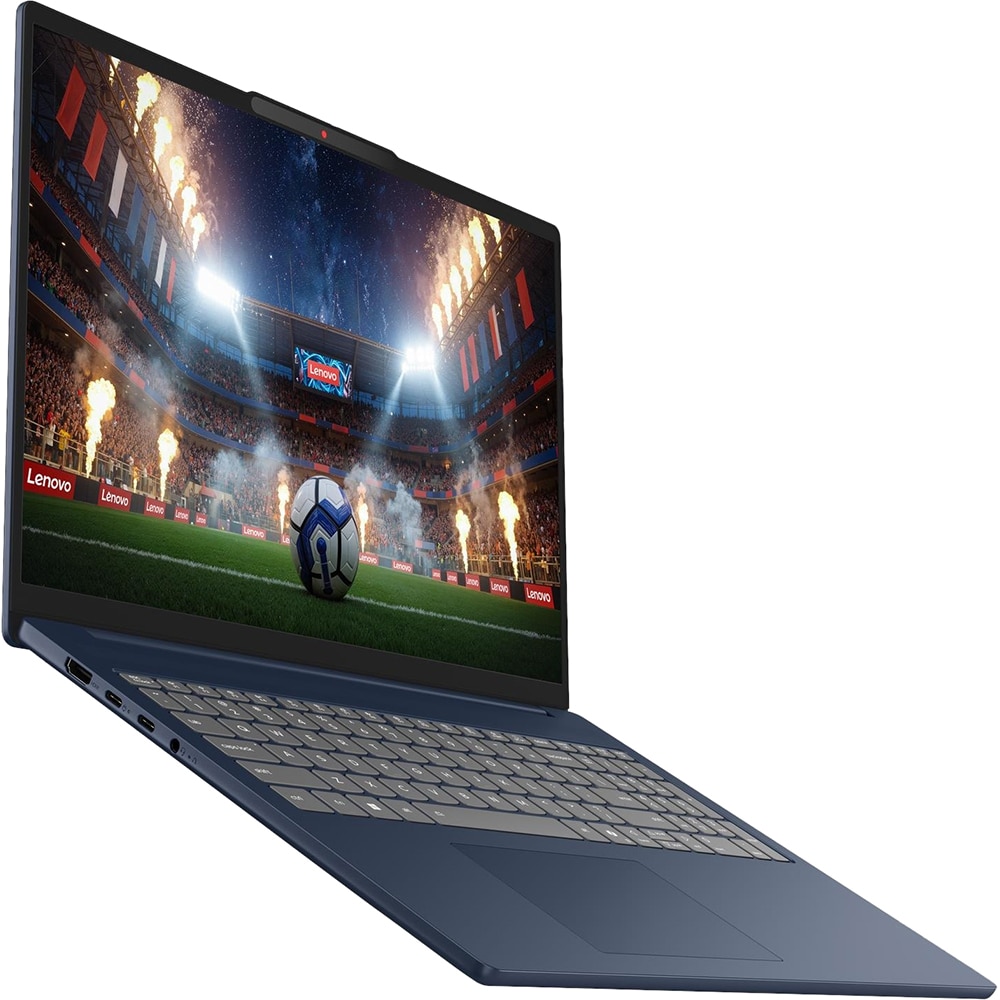 Laptop LENOVO IdeaPad Slim 5 16IPH11, Intel Core Ultra 7 355 pana la 4.7GHz, 16" WUXGA OLED, 16GB, SSD 1TB, Intel Graphics, FreeDos, Cosmic Blue