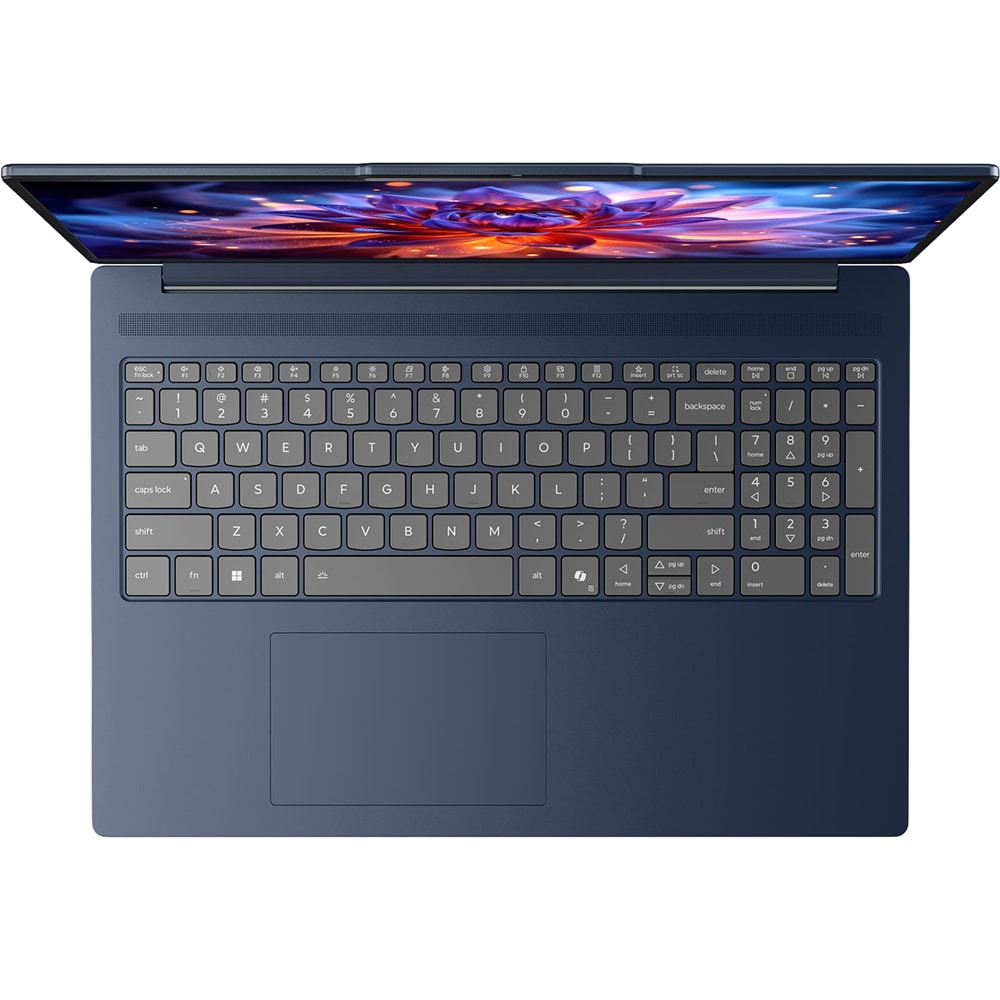 Laptop LENOVO IdeaPad Slim 5 16IPH11, Intel Core Ultra 7 355 pana la 4.7GHz, 16" WUXGA OLED, 16GB, SSD 1TB, Intel Graphics, FreeDos, Cosmic Blue