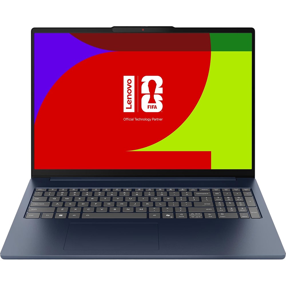 Laptop LENOVO IdeaPad Slim 5 16IPH11, Intel Core Ultra 7 355 pana la 4.7GHz, 16" WUXGA OLED, 16GB, SSD 1TB, Intel Graphics, FreeDos, Cosmic Blue