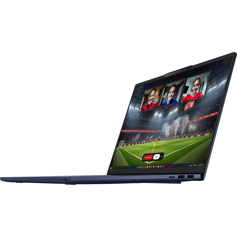 Laptop LENOVO IdeaPad Slim 5 16IPH11, Intel Core Ultra 7 355 pana la 4.7GHz, 16" WUXGA OLED, 16GB, SSD 1TB, Intel Graphics, FreeDos, Cosmic Blue