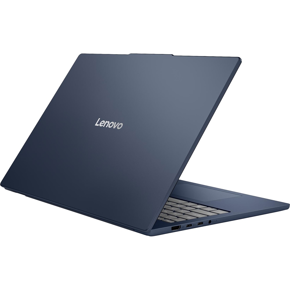 Laptop LENOVO IdeaPad Slim 5 16IPH11, Intel Core Ultra 7 355 pana la 4.7GHz, 16" WUXGA OLED, 16GB, SSD 1TB, Intel Graphics, FreeDos, Cosmic Blue