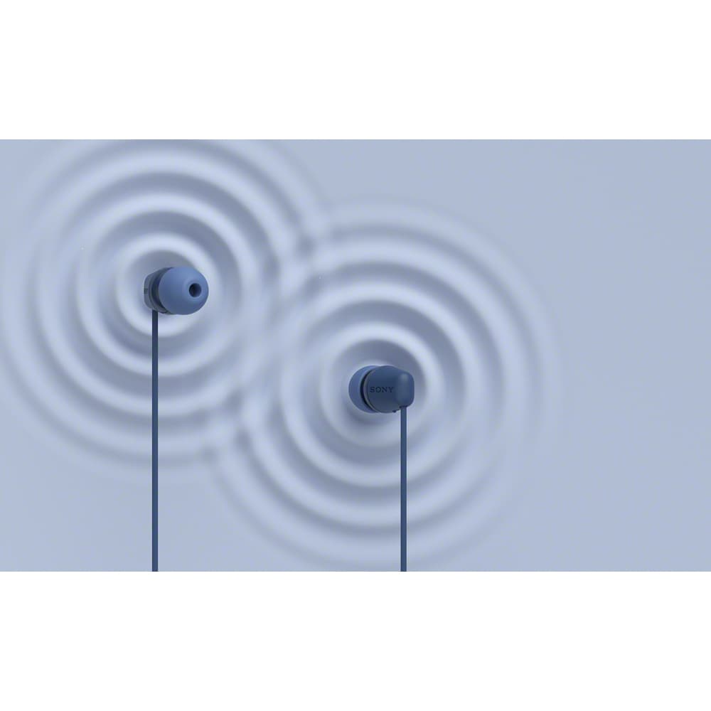 Casti SONY IER-EX15CL, Cu Fir, In-Ear, Microfon, USB-C, albastru
