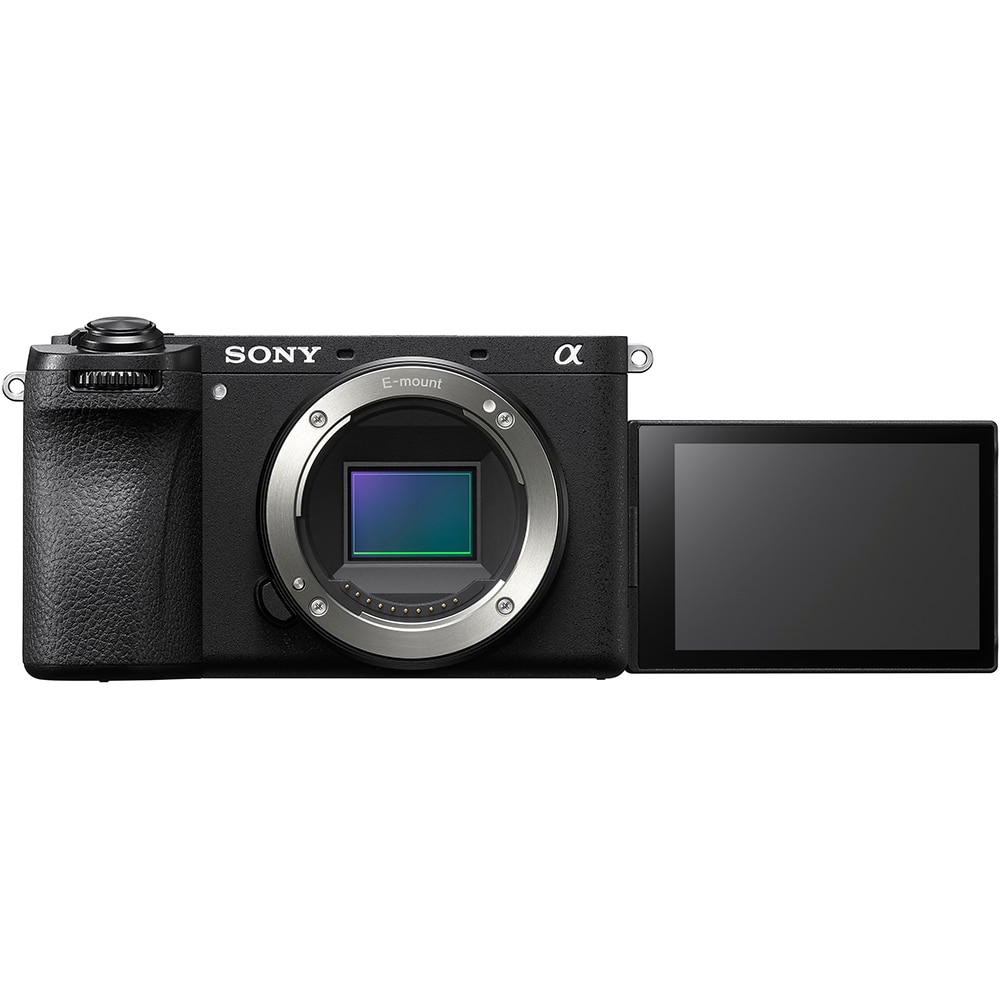 Aparat foto mirrorless SONY ILCE-6700, 26MP, 4K, Wi-Fi, negru + Kit cu obiectiv 16-50mm MK2