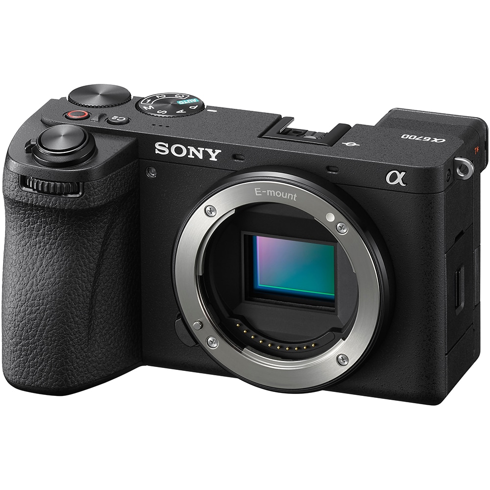 Aparat foto mirrorless SONY ILCE-6700, 26MP, 4K, Wi-Fi, negru + Kit cu obiectiv 16-50mm MK2