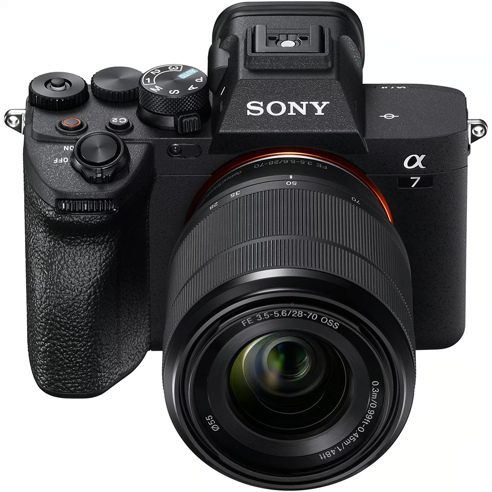Aparat foto mirrorless SONY A7 IV, 33MP, 4K, Wi-Fi, negru + Obiectiv 28-70mm
