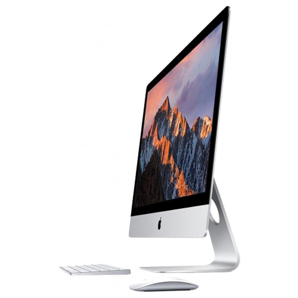 Sistem PC All in One APPLE iMac mne92ro/a, 27" Retina 5K Display, Intel Core i5 pana la 3.8GHz, 8GB, 1TB Fusion Drive, AMD Radeon Pro 570 4GB, MacOS Sierra-Tastatura layout RO