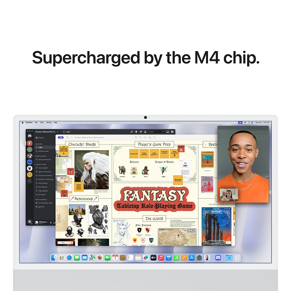 Sistem PC All in One APPLE iMac (2024) z1ej00192, Apple M4, 24" Retina 4.5K, 16GB, SSD 1TB, 10-core GPU, macOS Sequoia, Silver, Tastatura layout INT