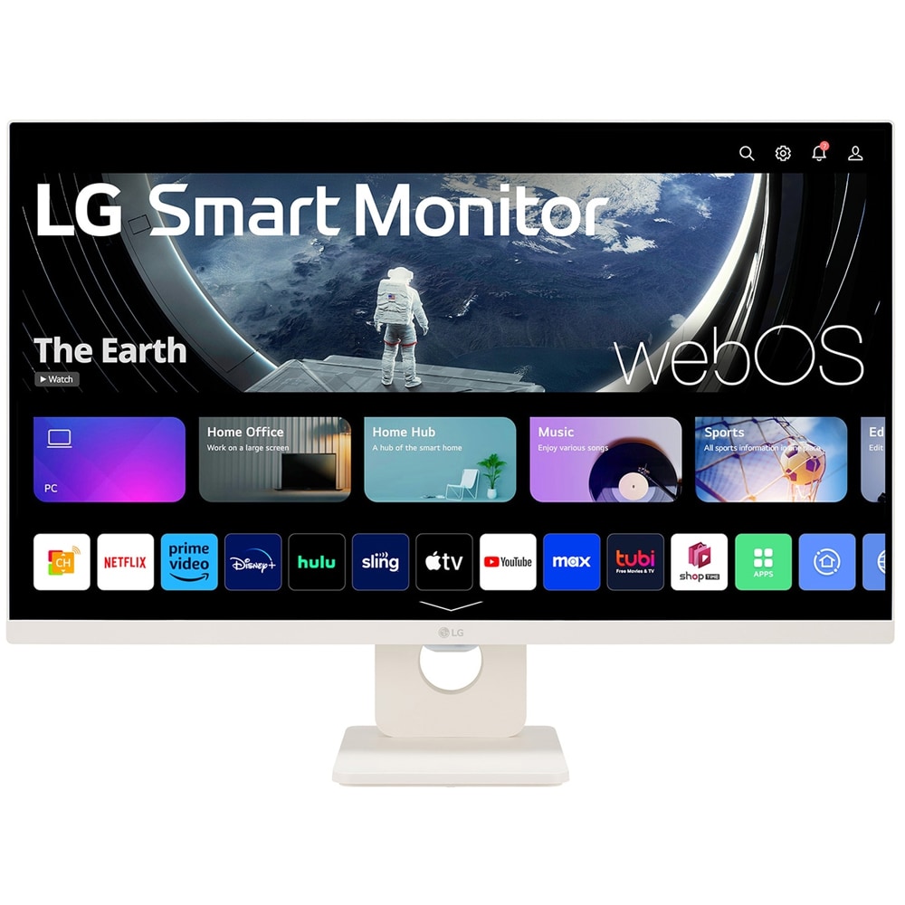 Monitor LED IPS LG 27U511SA-W, 27", Full HD, 100Hz, HDR10, alb