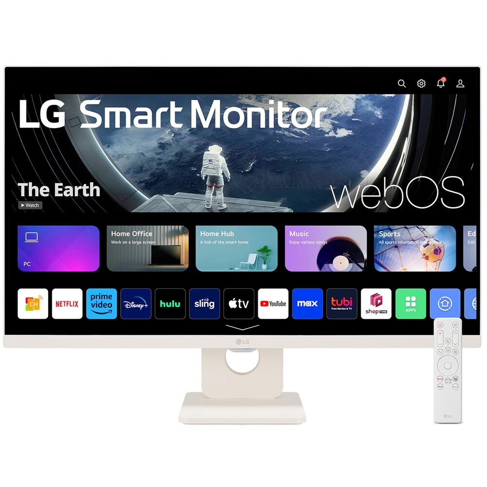 Monitor LED IPS LG 27U511SA-W, 27", Full HD, 100Hz, HDR10, alb