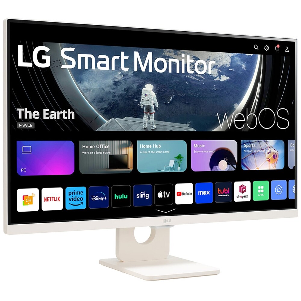 Monitor LED IPS LG 27U511SA-W, 27", Full HD, 100Hz, HDR10, alb