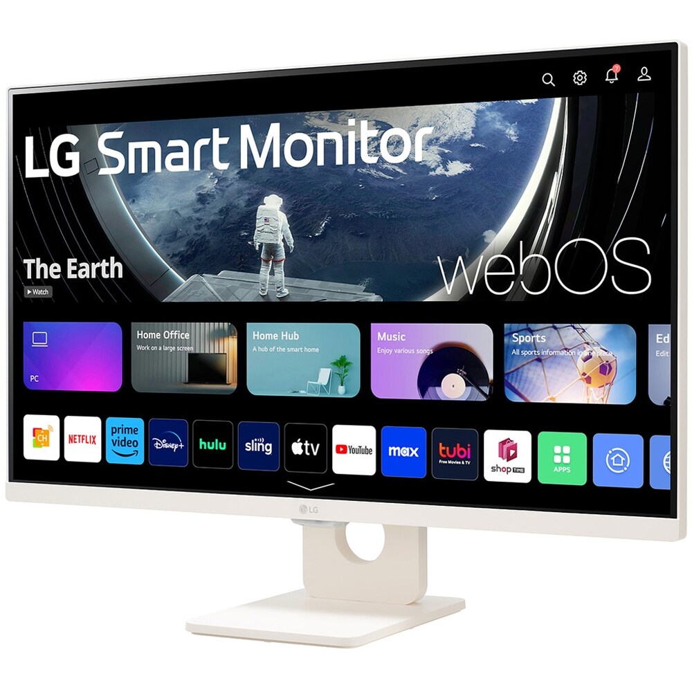 Monitor LED IPS LG 27U511SA-W, 27", Full HD, 100Hz, HDR10, alb