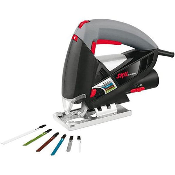 Fierastrau pendular SKIL 4370AD, 550W, 3000RPM, adancime 75mm, cutie plastic + 6 panze