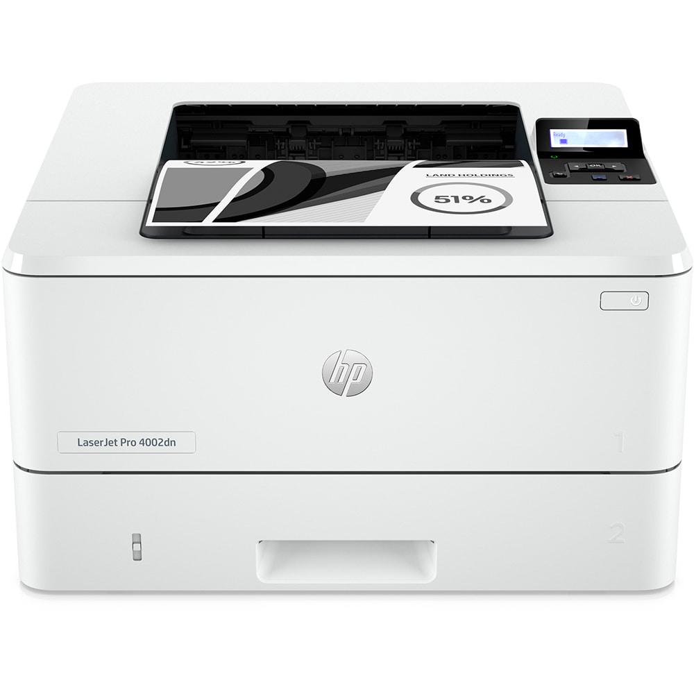 Imprimanta laser monocrom HP LaserJet Pro 4002dn, A4, USB, Retea
