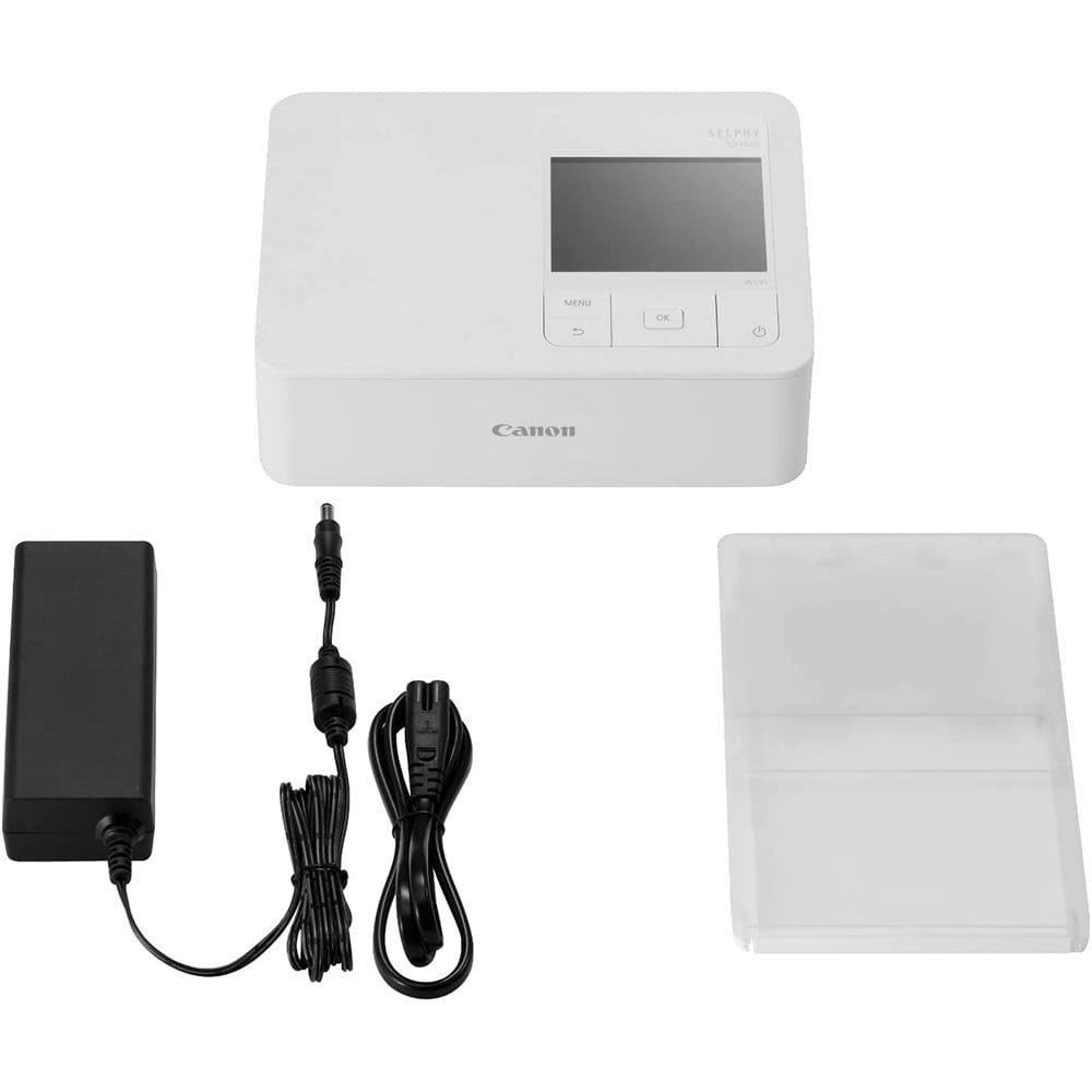 Kit Imprimanta foto CANON Selphy CP1500, USB, Wi-Fi, alb + Hartie RP54