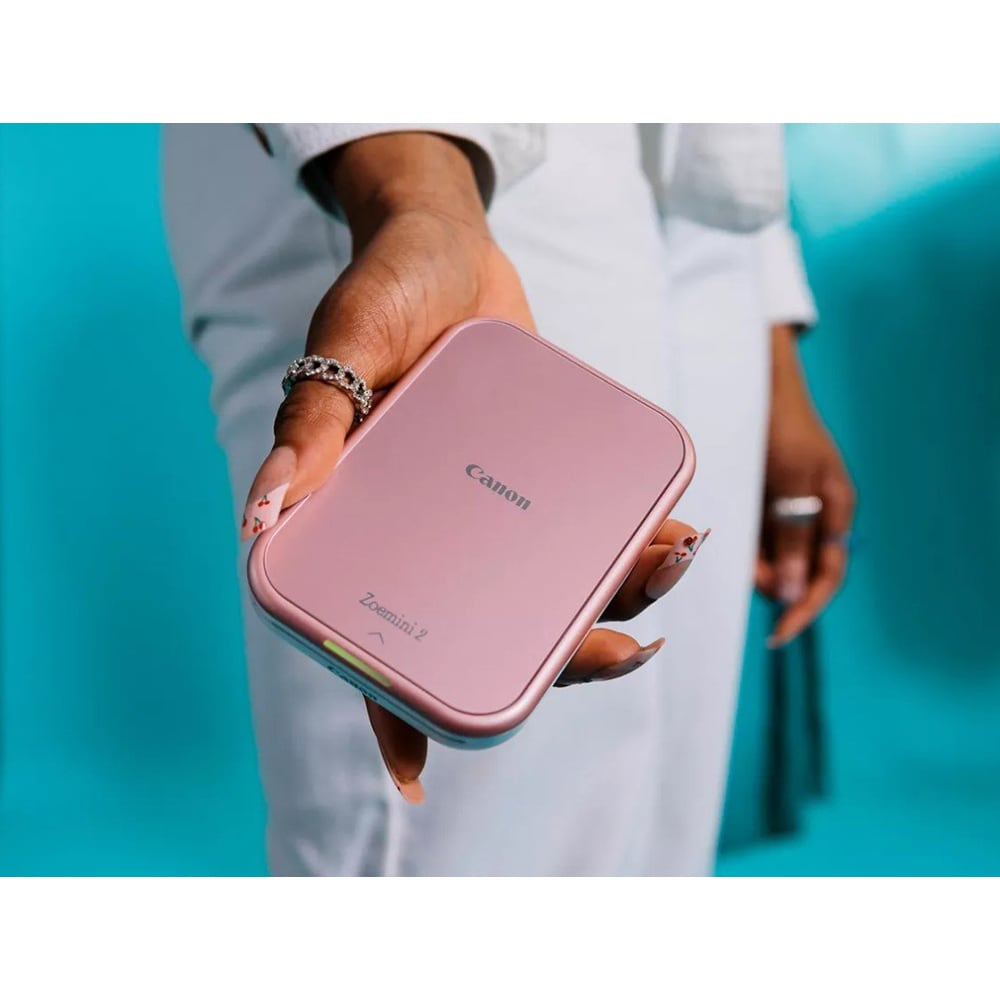 Imprimanta foto CANON Zoemini 2 Zink, Bluetooth, roz-gold