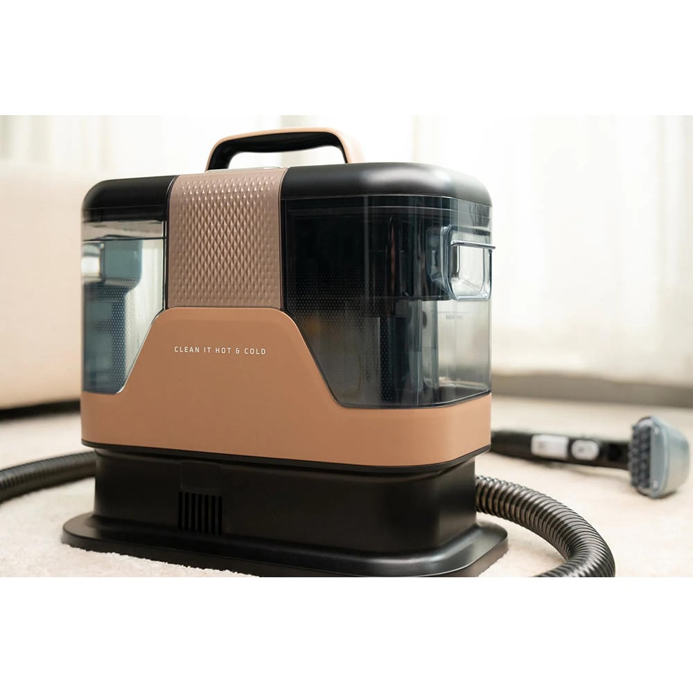 Aspirator cu spalare ROWENTA Clean It Hot&Cold IN7021F0, 1.5l, 1150W, maro-gri