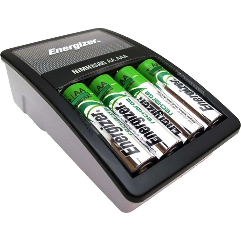 Incarcator ENERGIZER Maxi + 4 acumulatori, AA, 2000mAh, negru