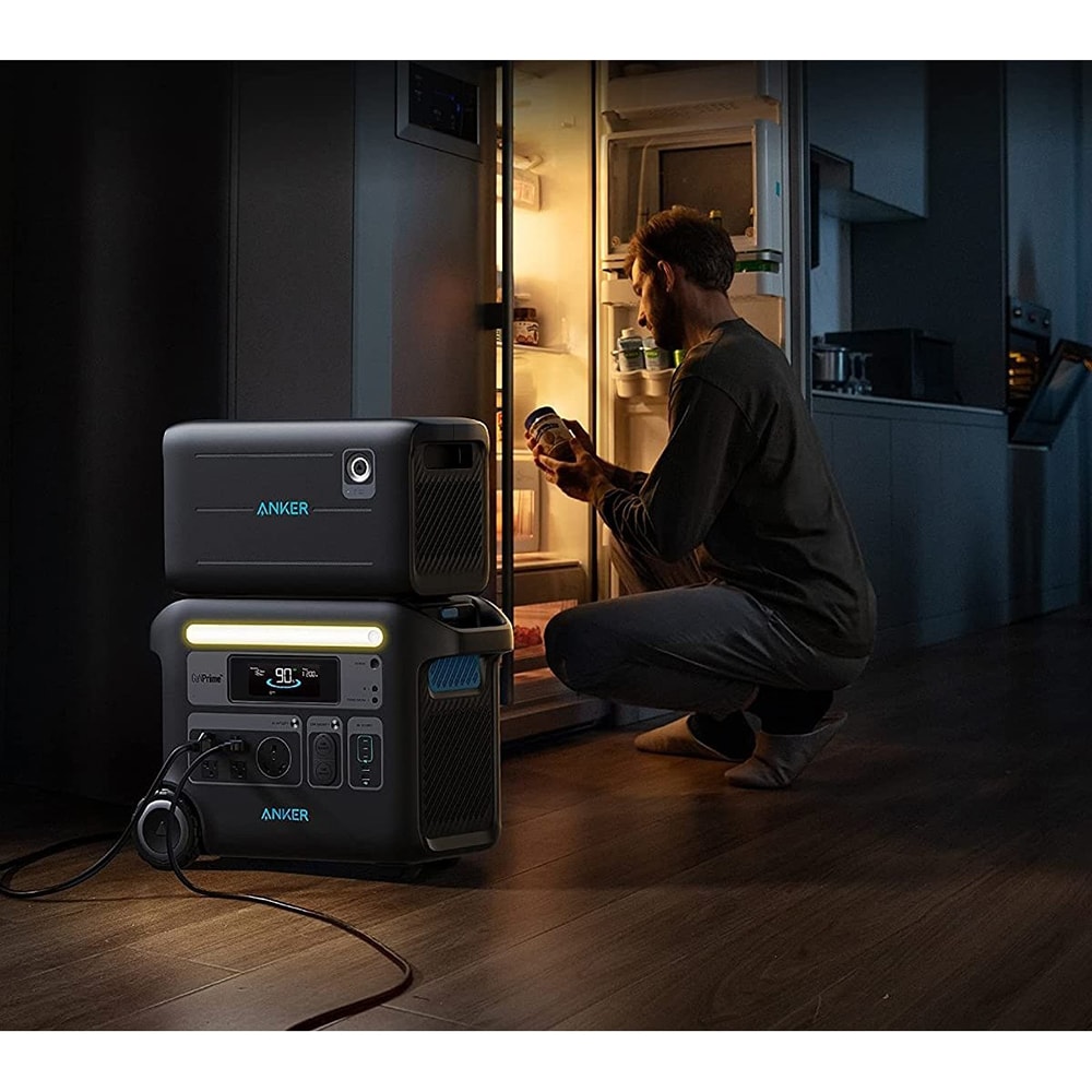 Statie de incarcare ANKER Powerhouse 767, 2048Wh, 2400W, USB A, USB C, Schuko, negru