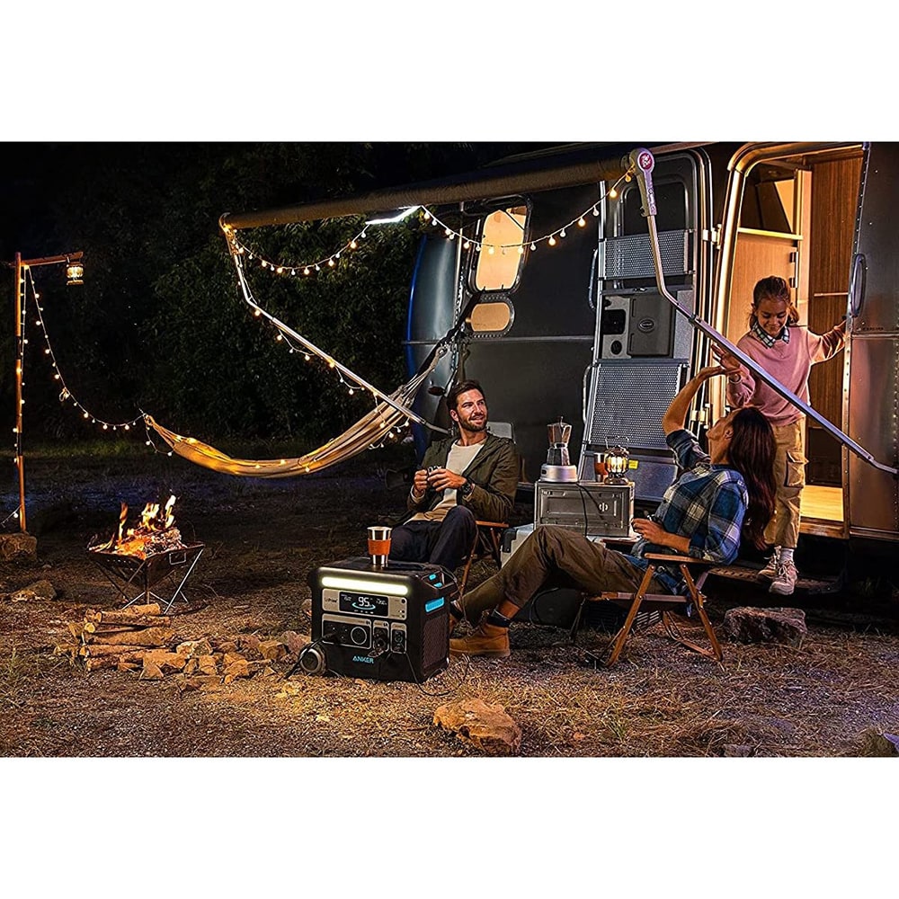 Statie de incarcare ANKER Powerhouse 767, 2048Wh, 2400W, USB A, USB C, Schuko, negru