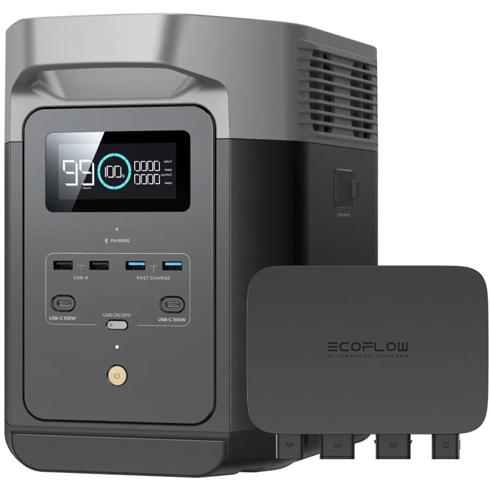 Incarcator auto ECOFLOW, 800W, DC, negru