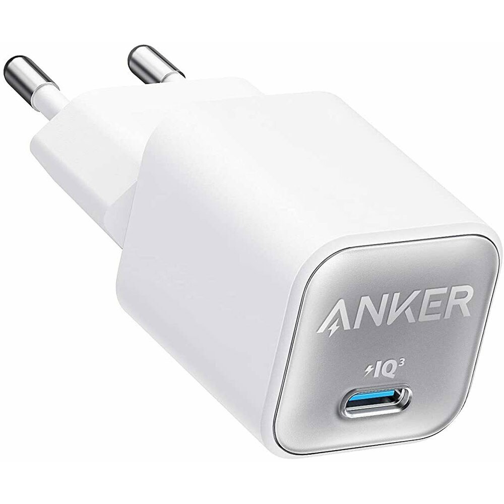 Incarcator retea ANKER 511 Nano 3 30W A2147G21, 1xUSB-C, Power Delivery (PD), alb