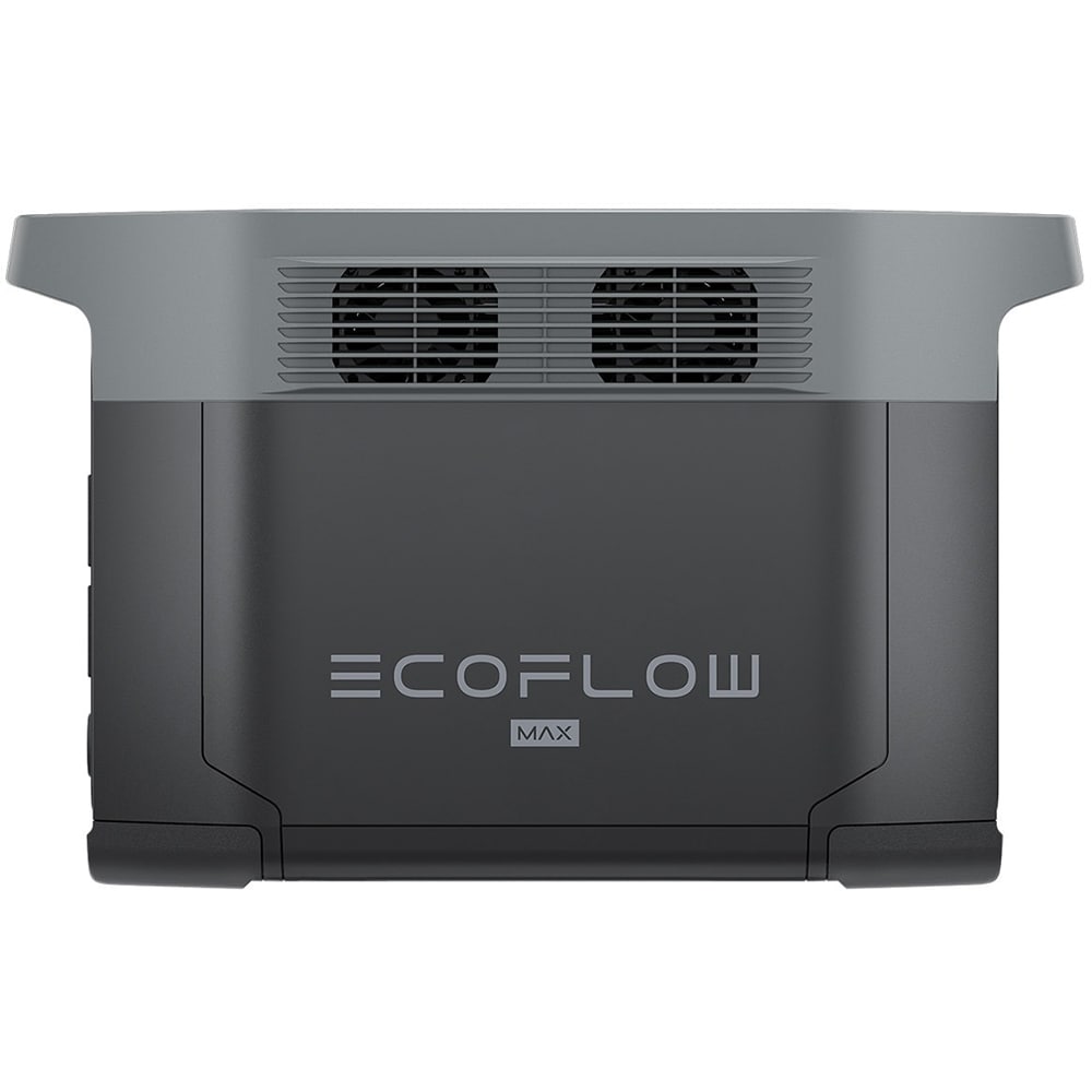 Statie Incarcare ECOFLOW Delta 2 Max, 2048Wh, 4800W, USB A, USB C, Schuko, negru