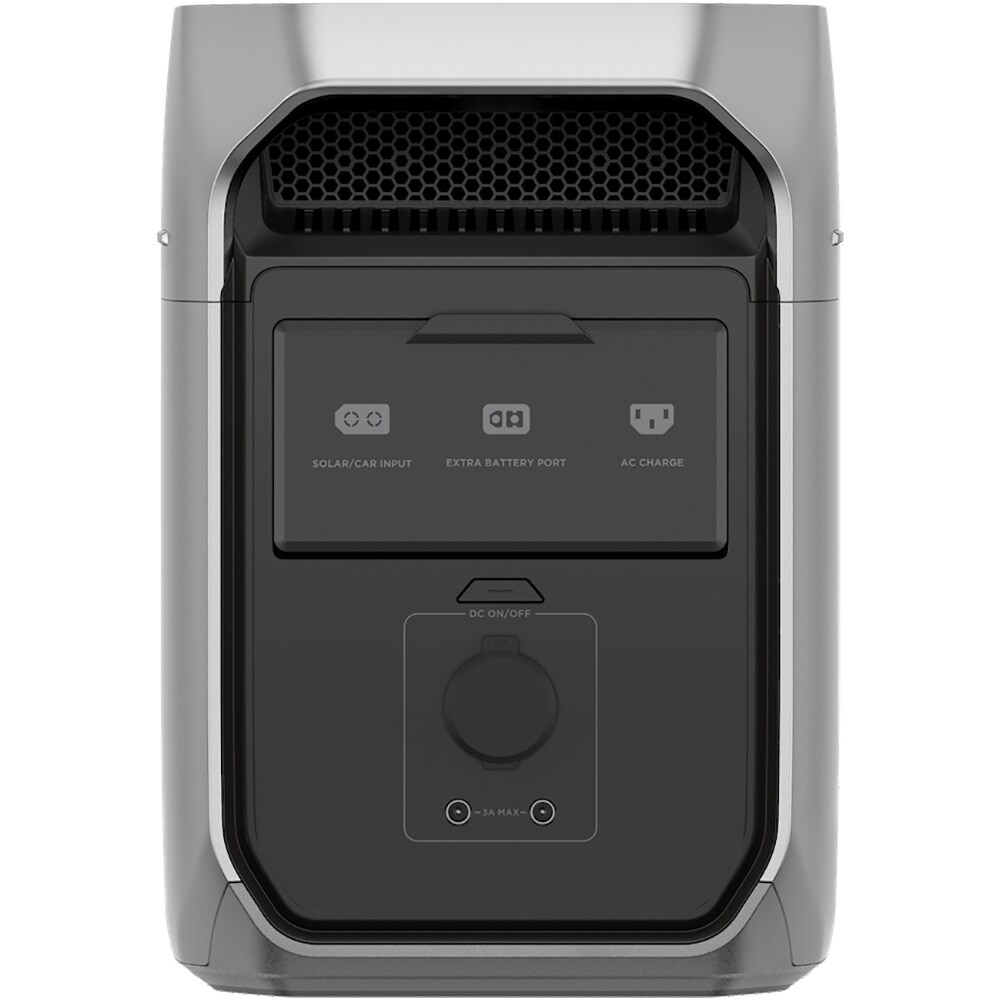 Statie de incarcare portabila ECOFLOW Delta 3 Plus, 1800W, 1024Wh, AC, USB-A, USB-C, MC4, XT60, negru