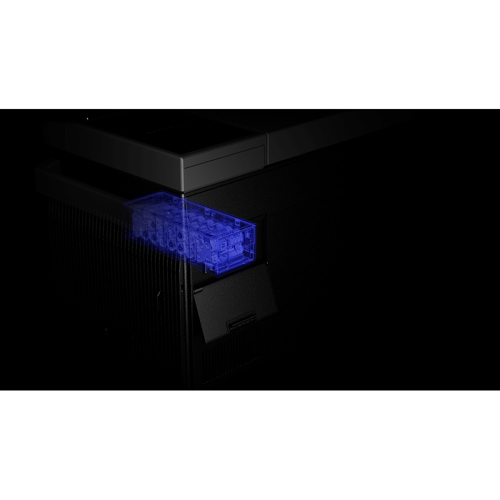 Baterie Plug in ECOFLOW ZYDBX100EB, 298Wh, 100W, USB C, compatibil EcoFlow Glacier, negru